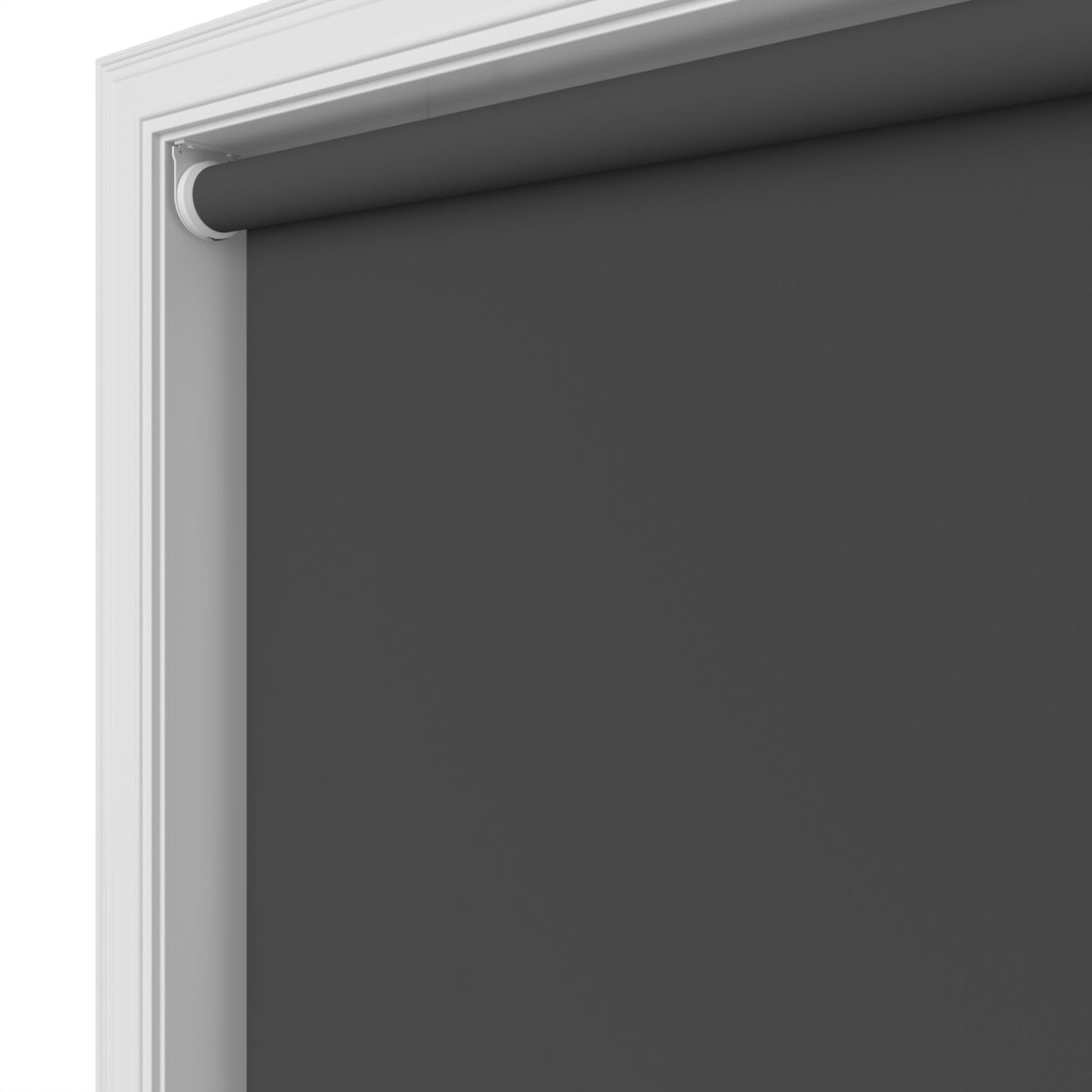 Accent Blackout Deep Smoke Motorised Roller Blind - Image 5