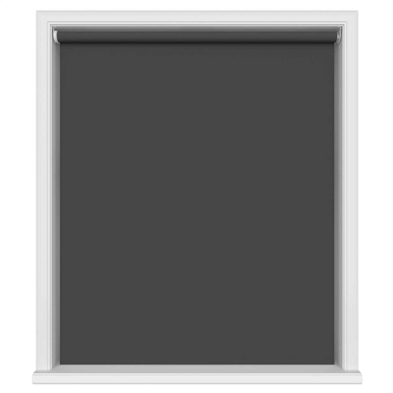 Accent Blackout Deep Smoke Motorised Roller Blind - Image 2