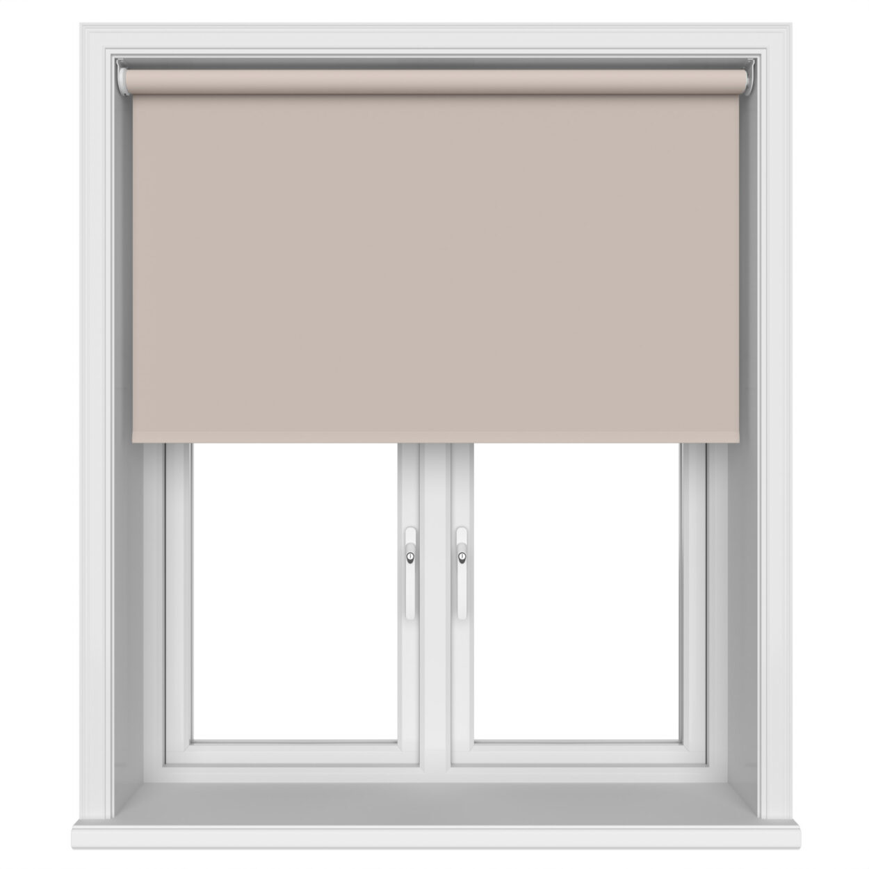 Accent Blackout Blush Haze Motorised Roller Blind