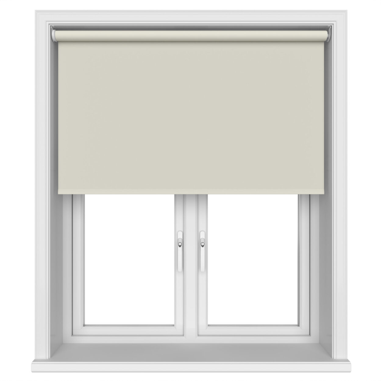 Accent Blackout Soft Ivory Motorised Roller Blind - Image 3