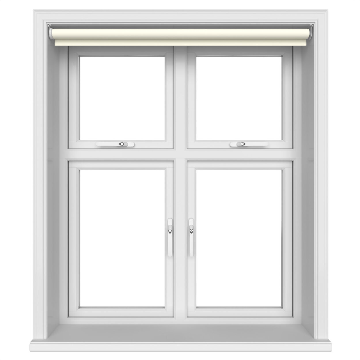 Radiance Blackout Butter Cream Motorised Roller Blind - Image 4