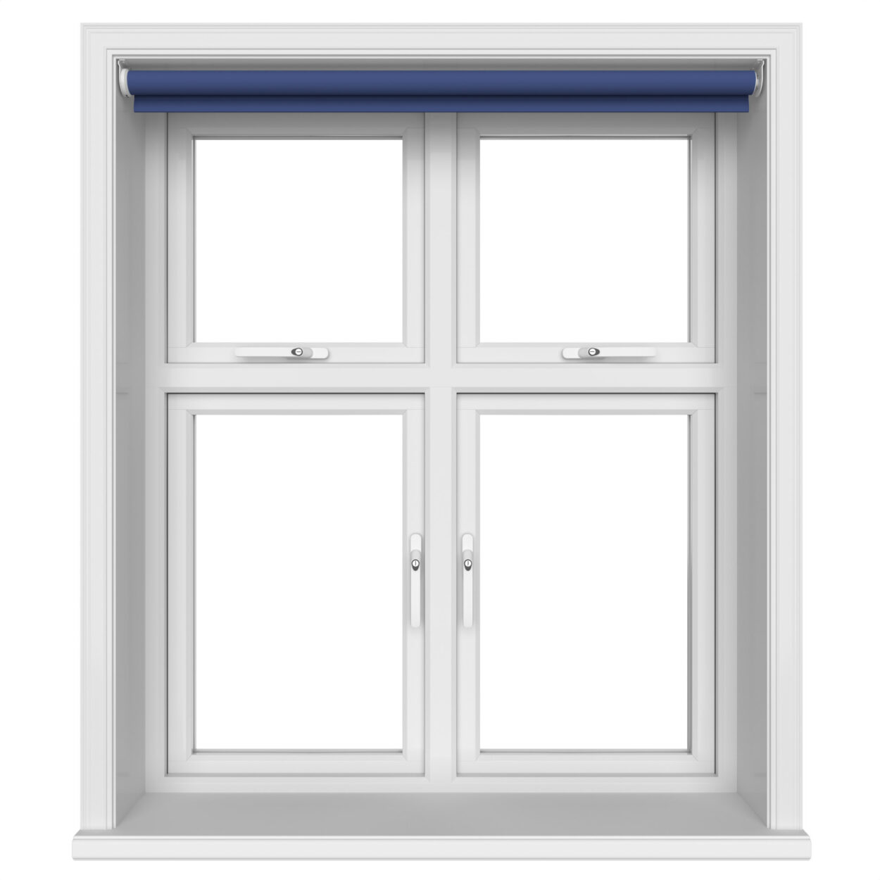 Radiance Blackout Imperial Blue Motorised Roller Blind - Image 4