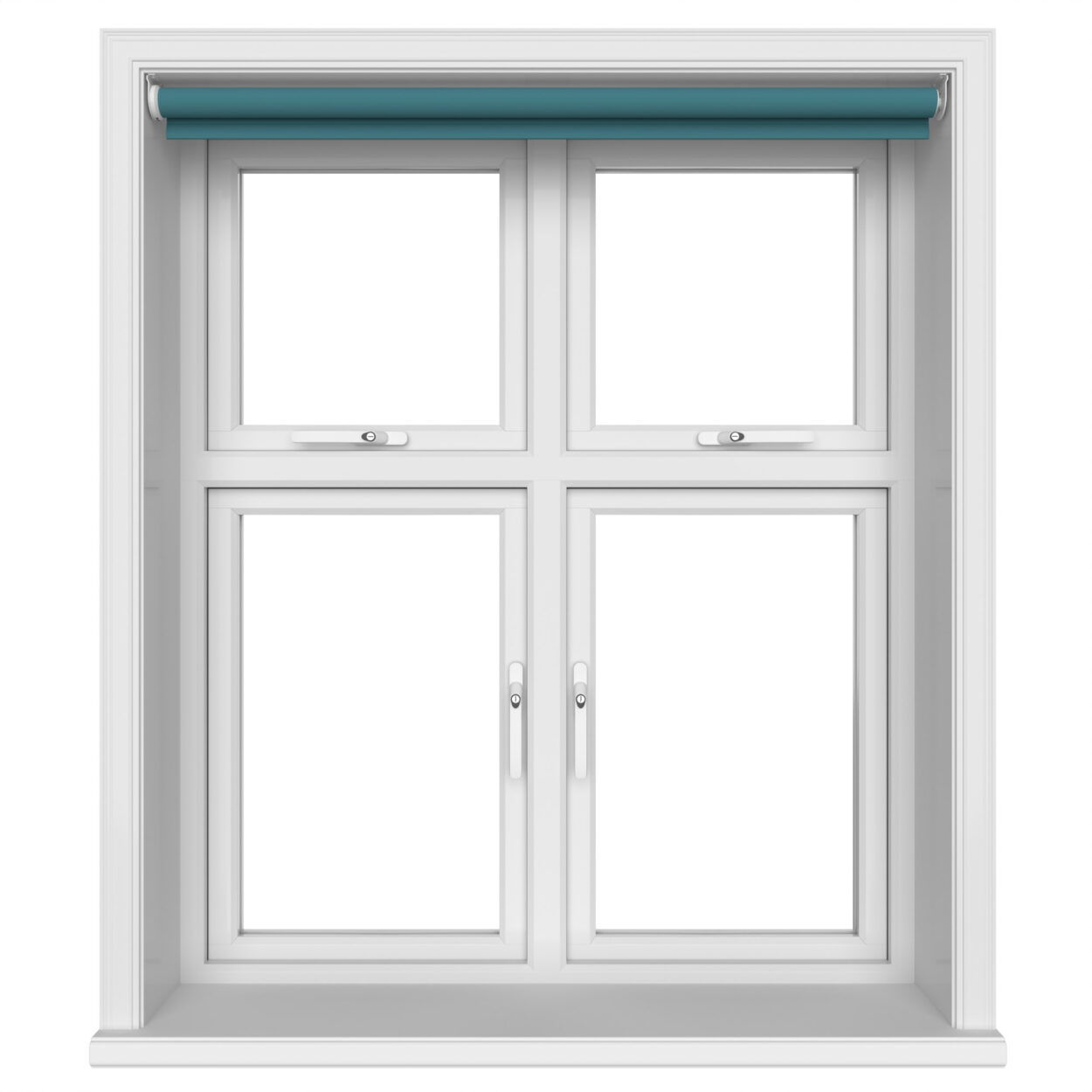 Radiance Blackout Jade Green Motorised Roller Blind - Image 4