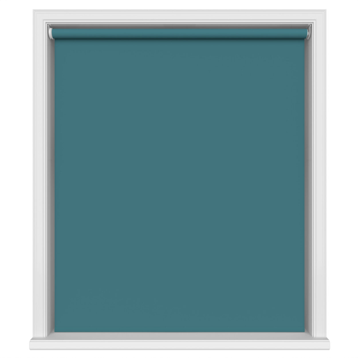 Radiance Blackout Jade Green Motorised Roller Blind - Image 2