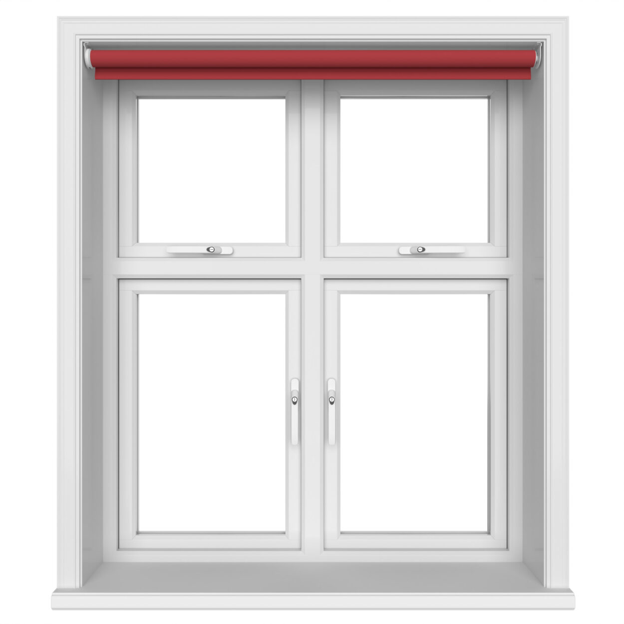 Radiance Blackout Lava Red Motorised Roller Blind - Image 4