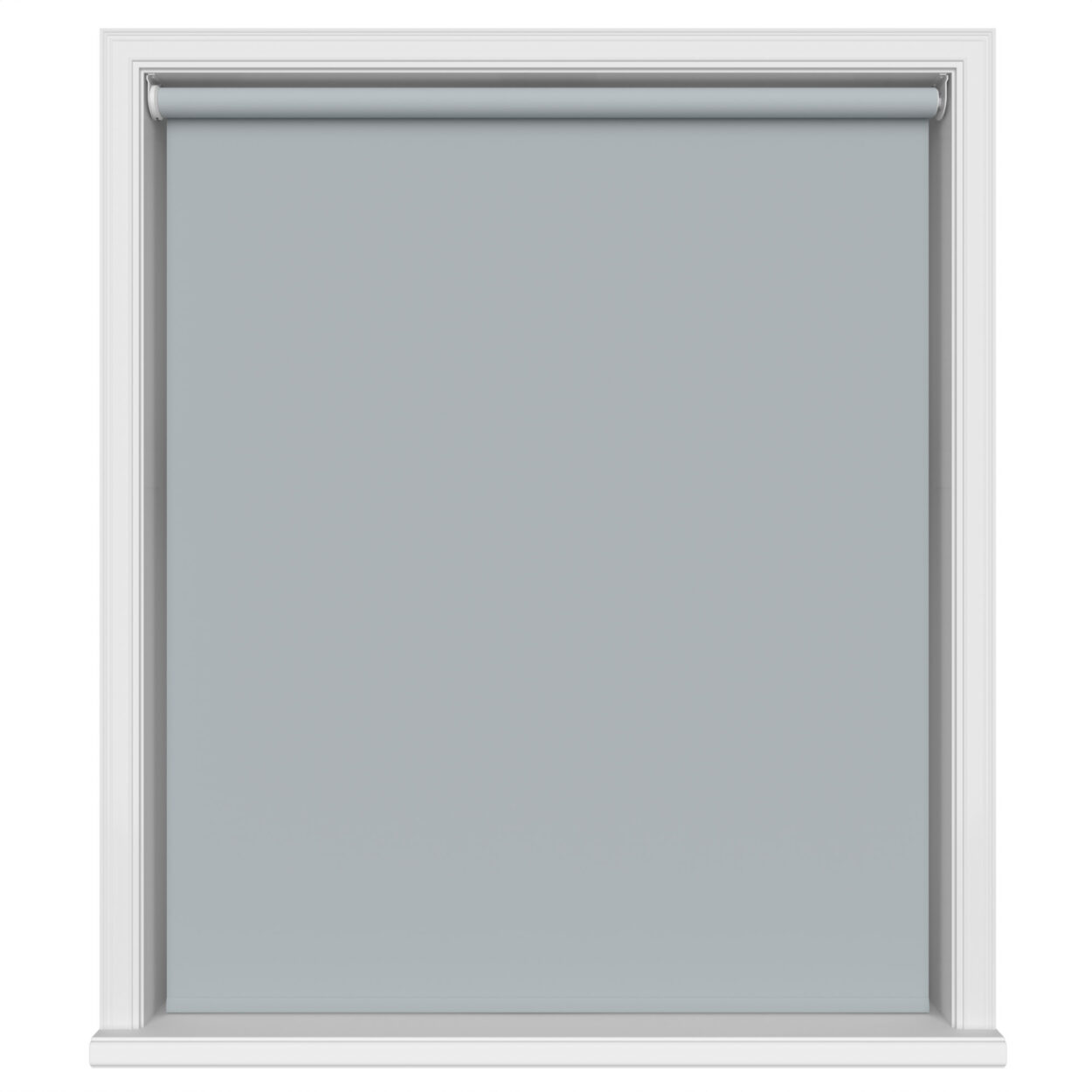 Easton Blackout Silver Ash Motorised Roller Blind - Image 2