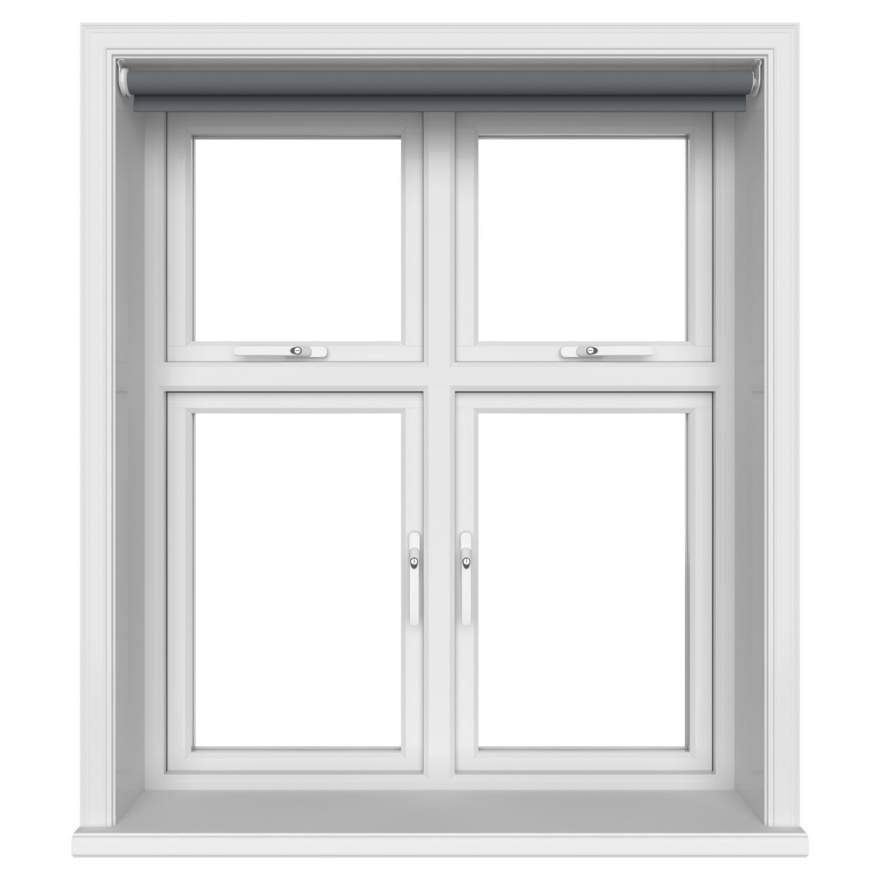 Easton Blackout Smoked Char Motorised Roller Blind - Image 4