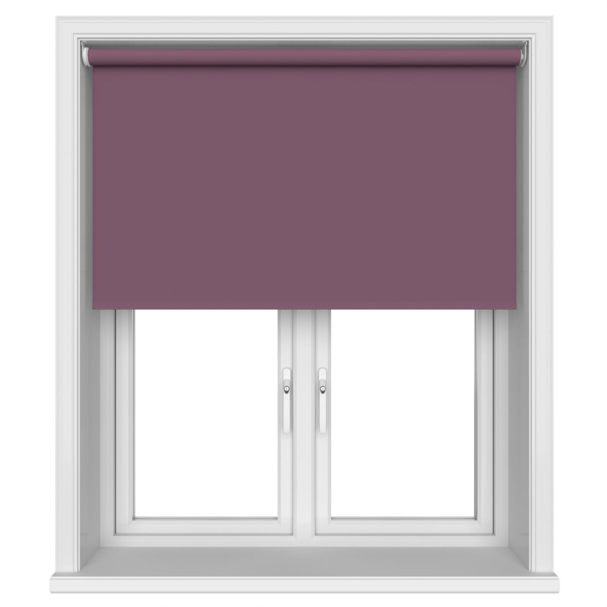 Easton Blackout Gentle Mulberry Motorised Roller Blind