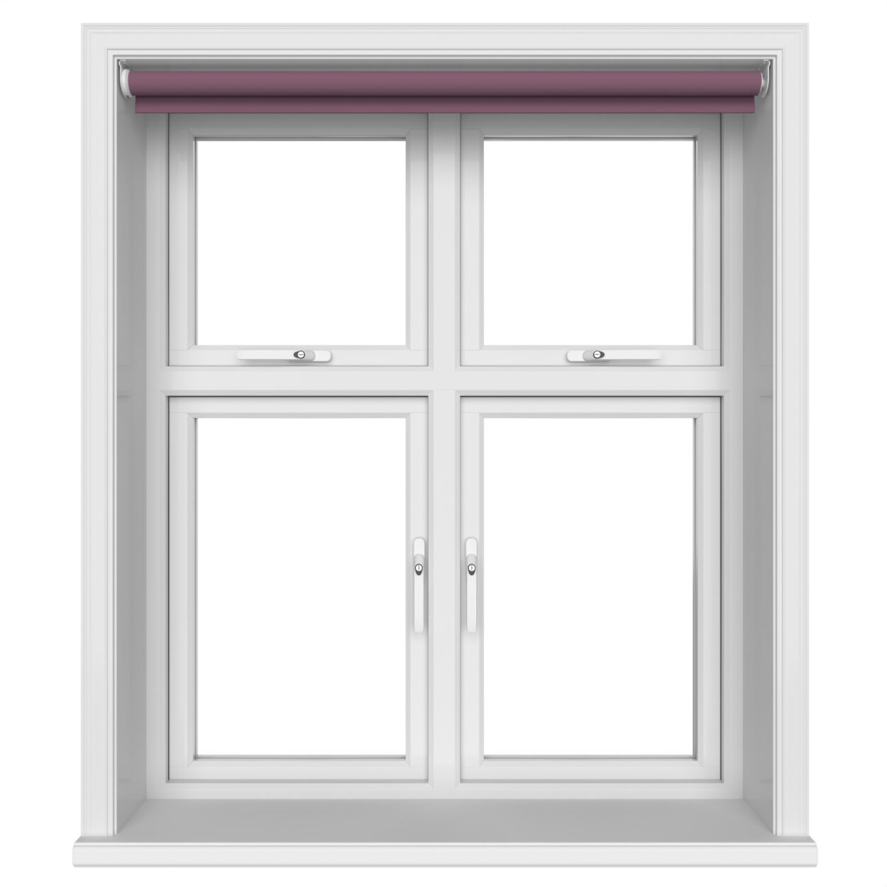 Easton Blackout Gentle Mulberry Motorised Roller Blind - Image 4