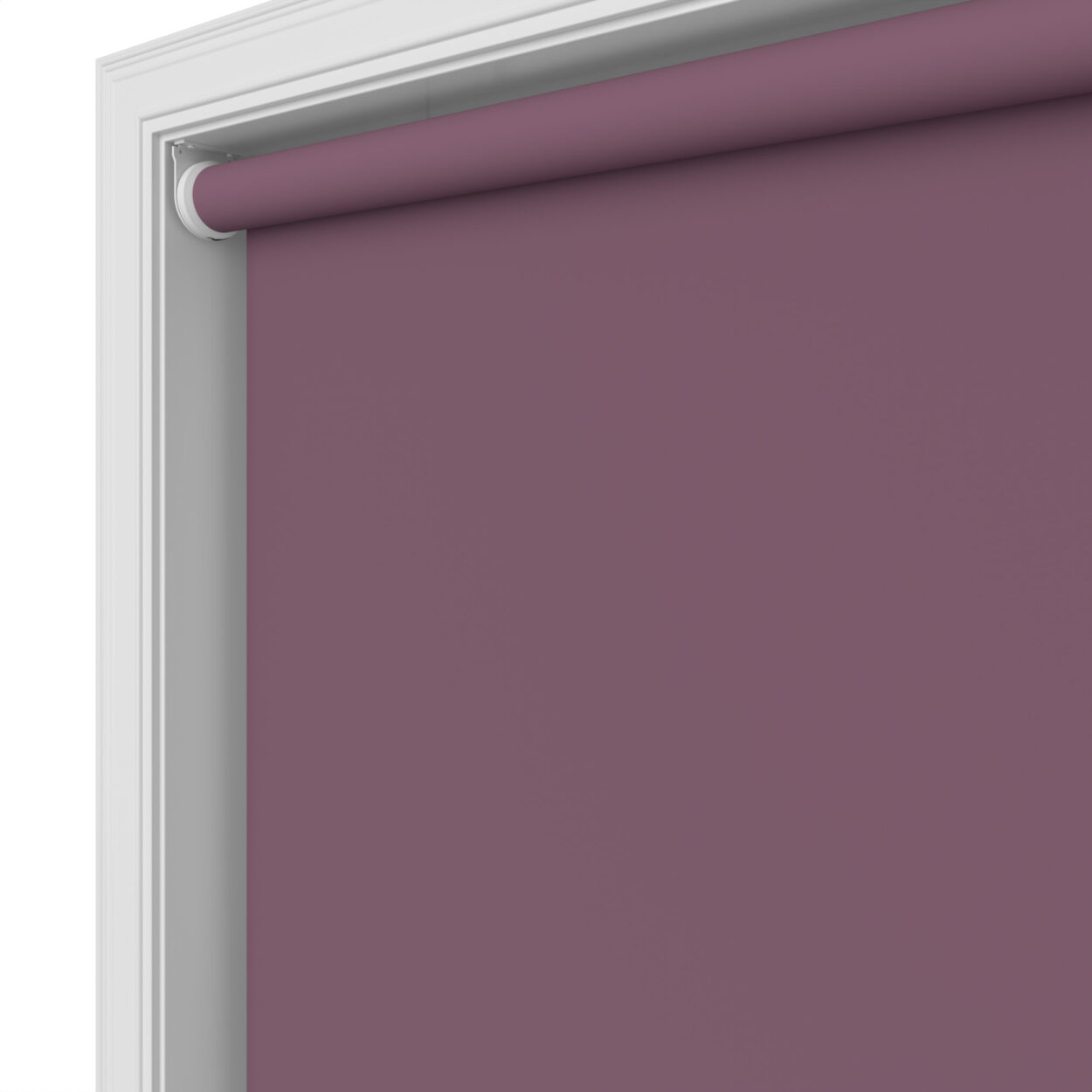 Easton Blackout Gentle Mulberry Motorised Roller Blind - Image 5