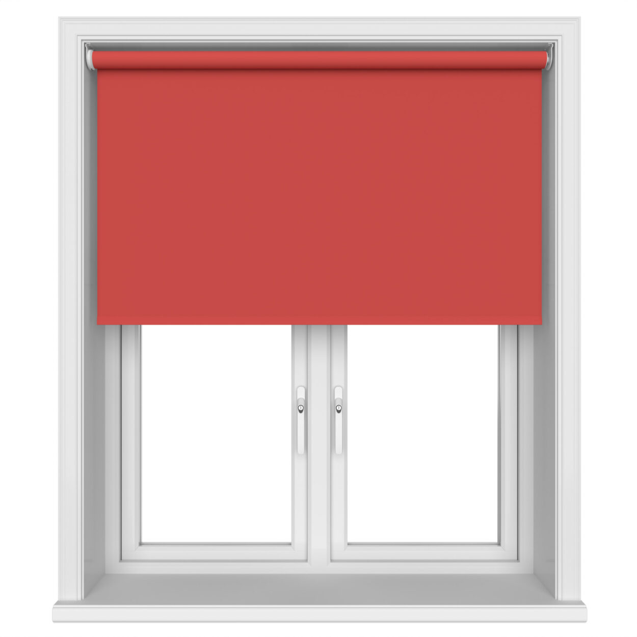 Easton Blackout Scarlet Flame Motorised Roller Blind - Image 3