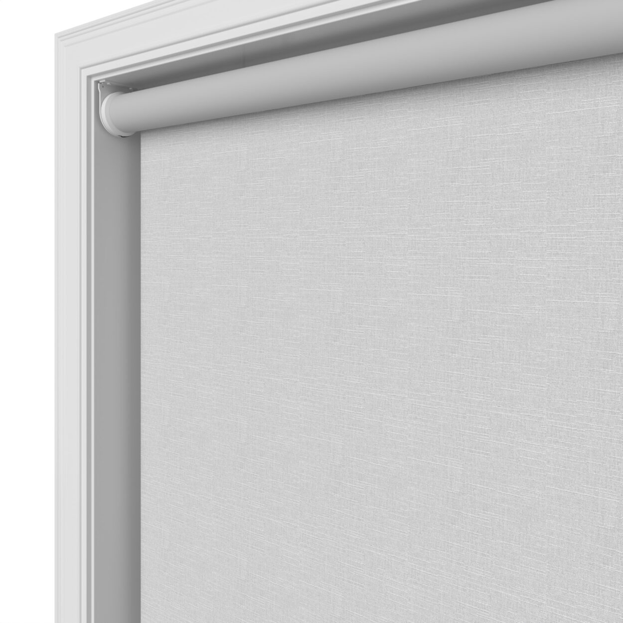 Huxley Blackout Muted Cloud Motorised Roller Blind - Image 5