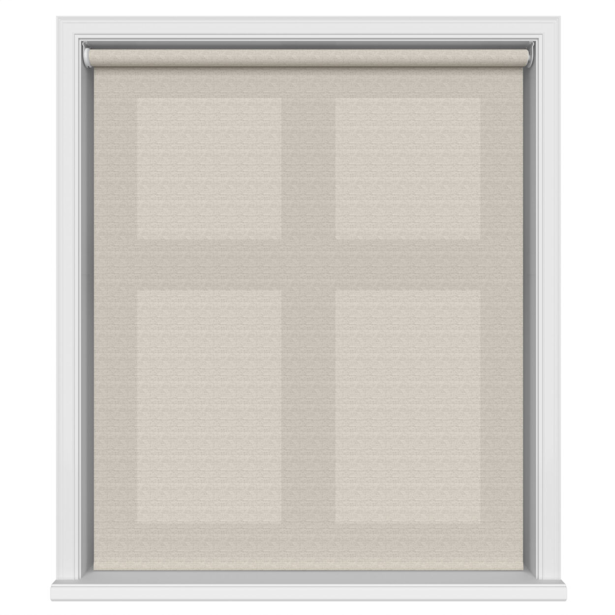 Luxe Chalk Motorised Roller Blind - Image 2