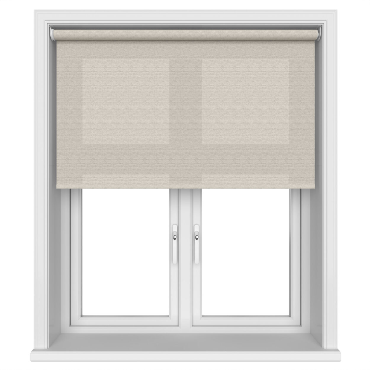 Luxe Chalk Motorised Roller Blind - Image 3