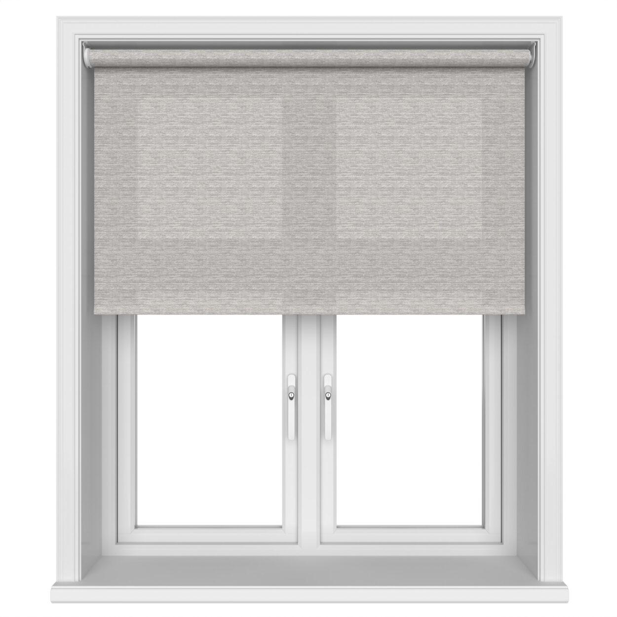 Luxe Steel Grey Motorised Roller Blind - Image 3