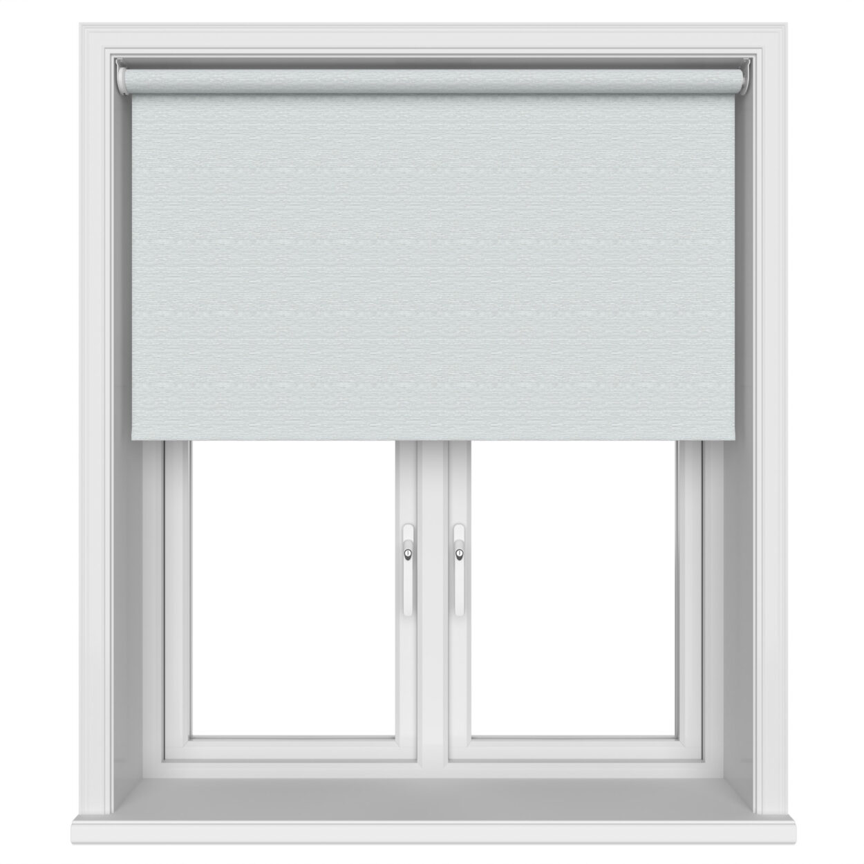 Ascot Blackout Duckegg Motorised Roller Blind - Image 3