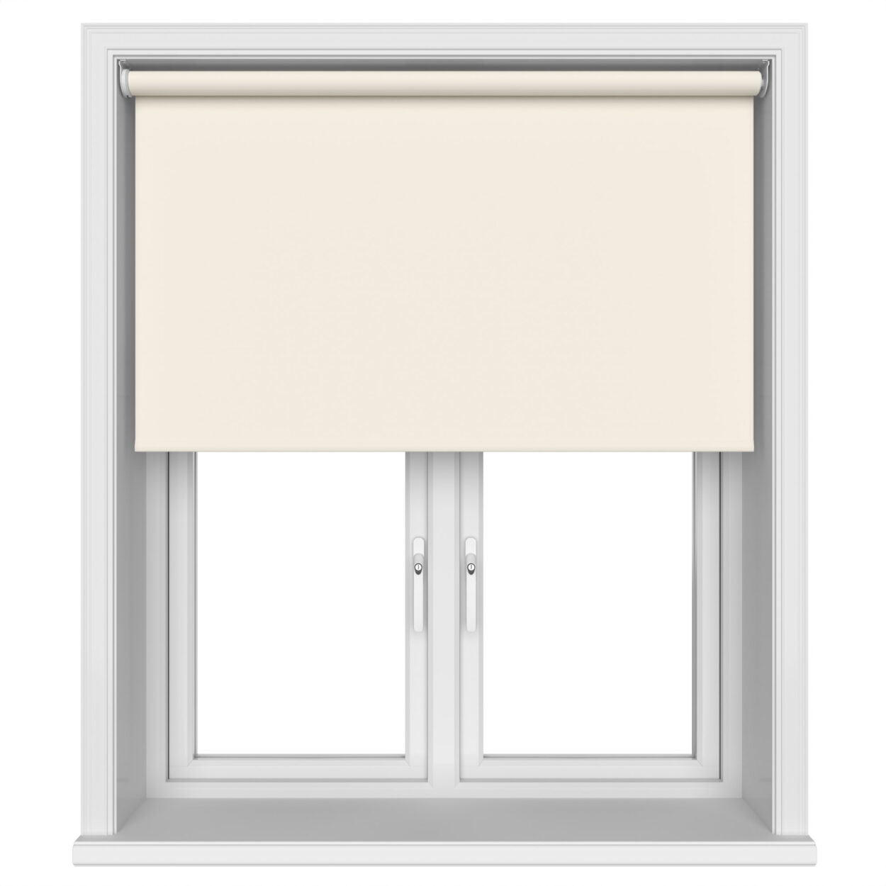 Chester Blackout Cream Motorised Roller Blind