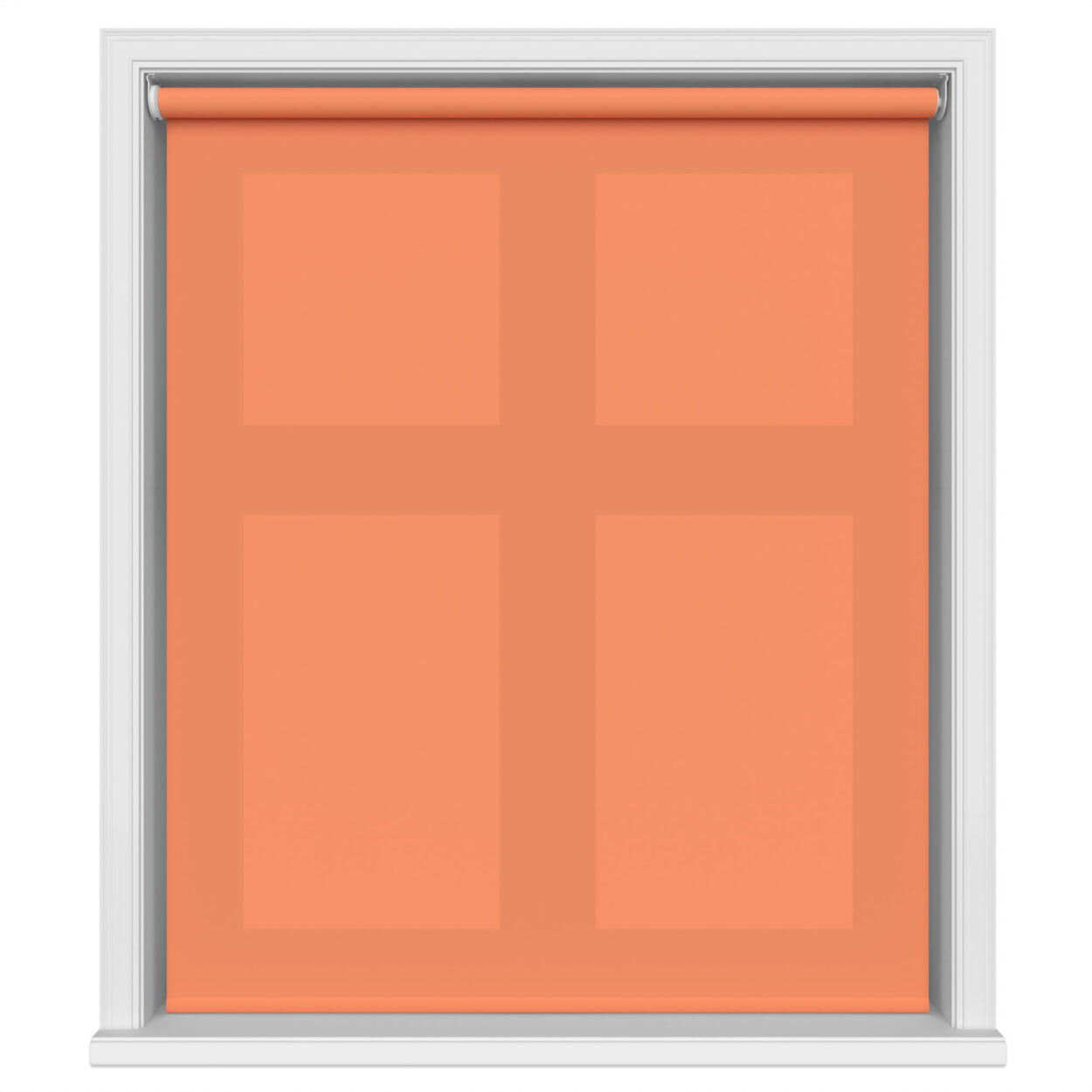 Chester Sunset Orange Motorised Roller Blind - Image 2