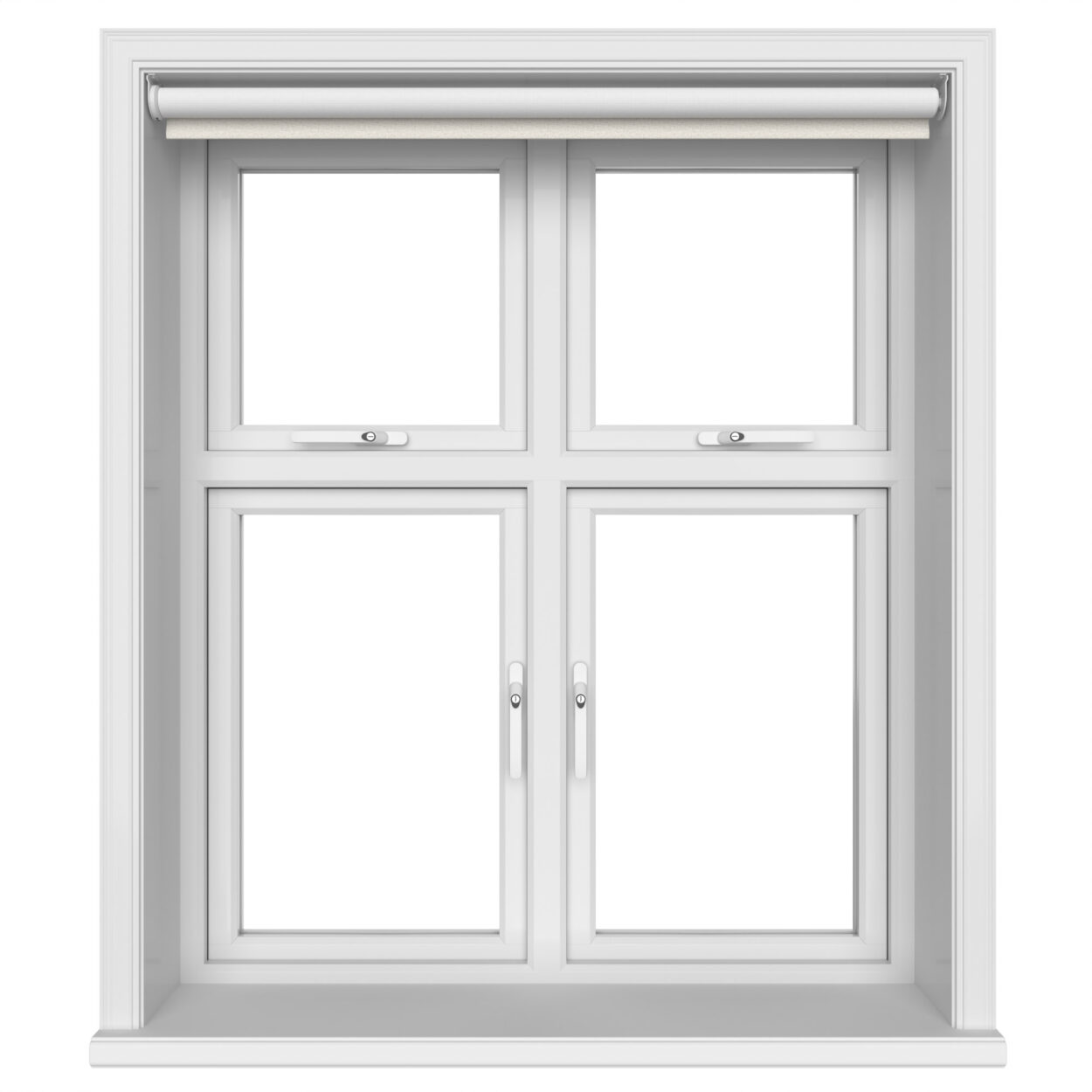 Brooklyn Blackout Faint Satin Motorised Roller Blind - Image 4
