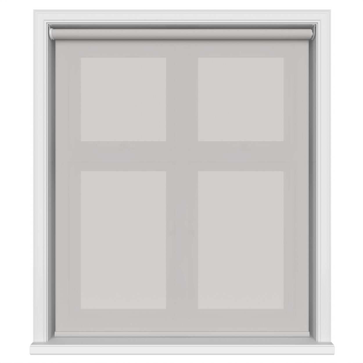Screen 3000 Pearl Grey Motorised Roller Blind - Image 2