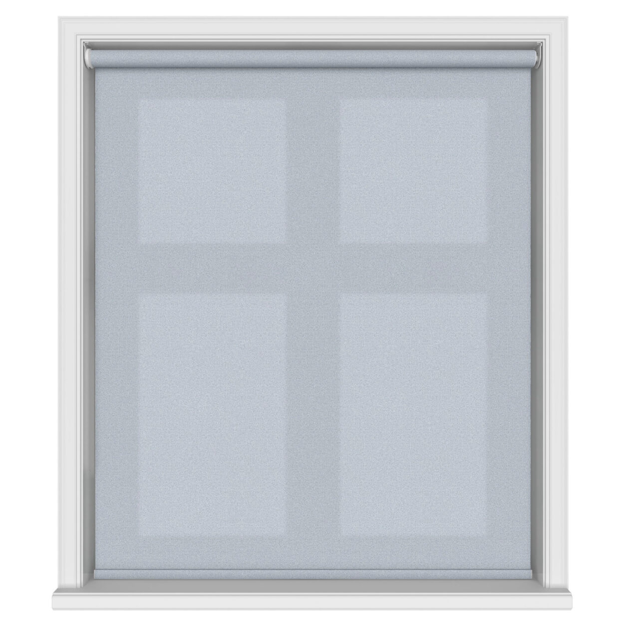 Whitby Pale Denim Motorised Roller Blind - Image 2