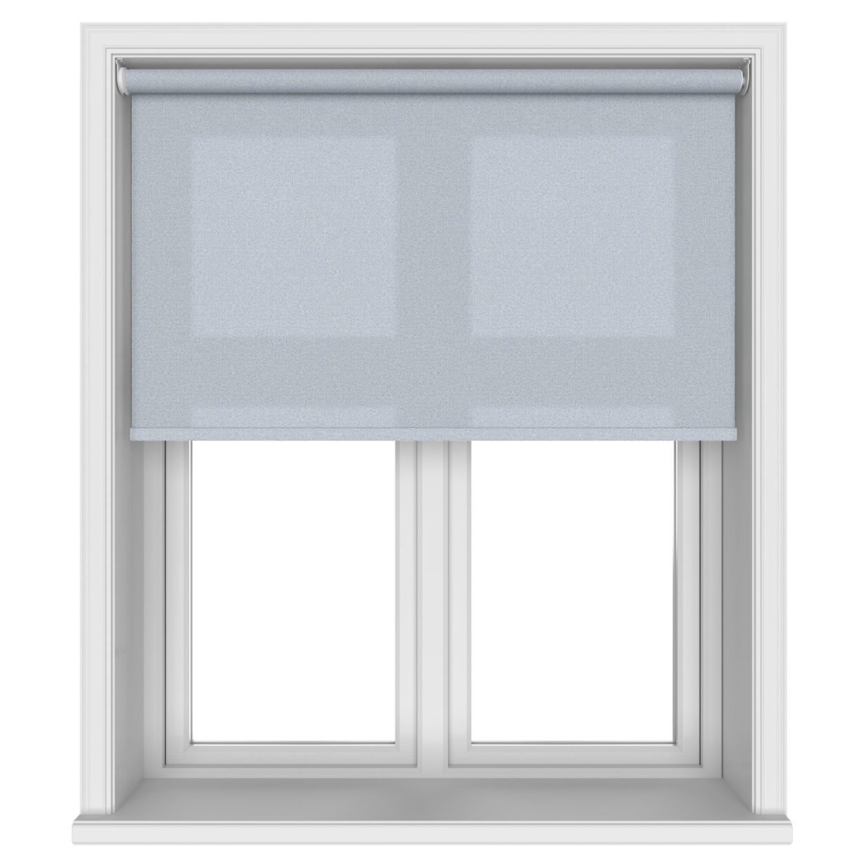 Whitby Pale Denim Motorised Roller Blind