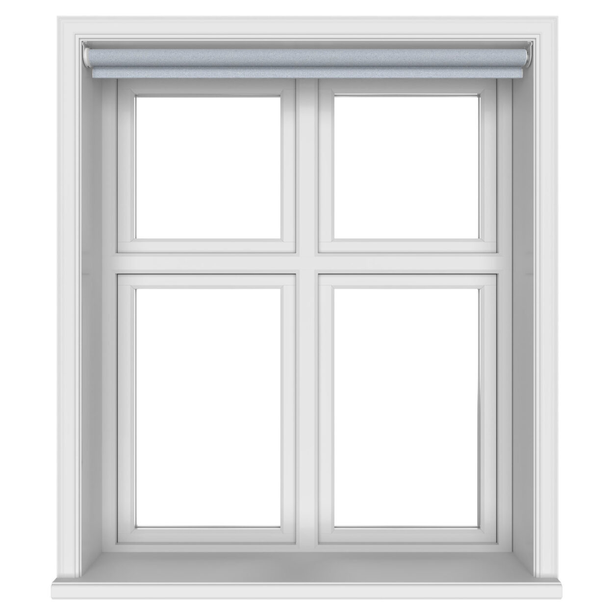 Whitby Pale Denim Motorised Roller Blind - Image 3