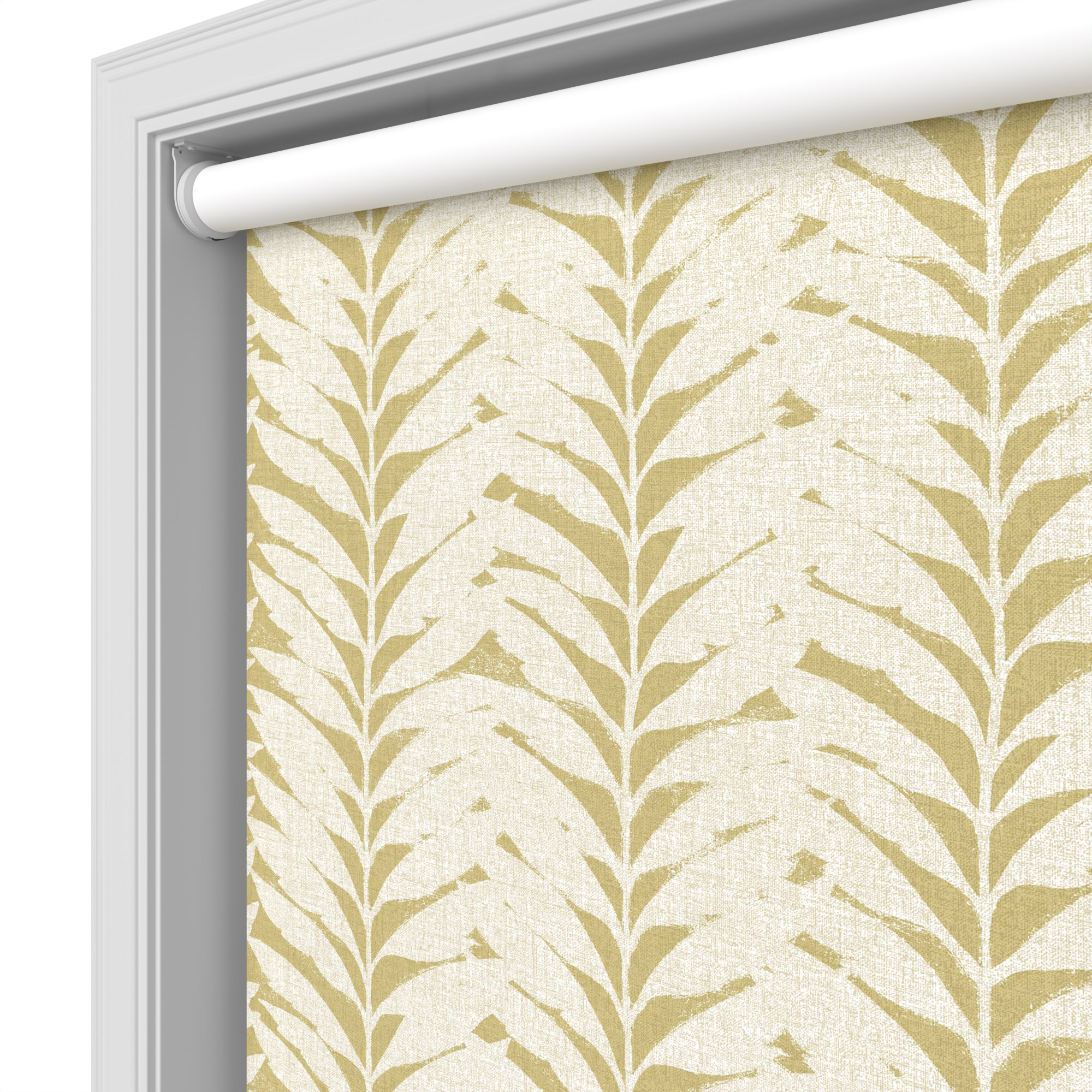 Meadow Blackout Caraway Spice Motorised Roller Blind - Image 4
