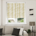 Meadow Blackout Caraway Spice Motorised Roller Blind