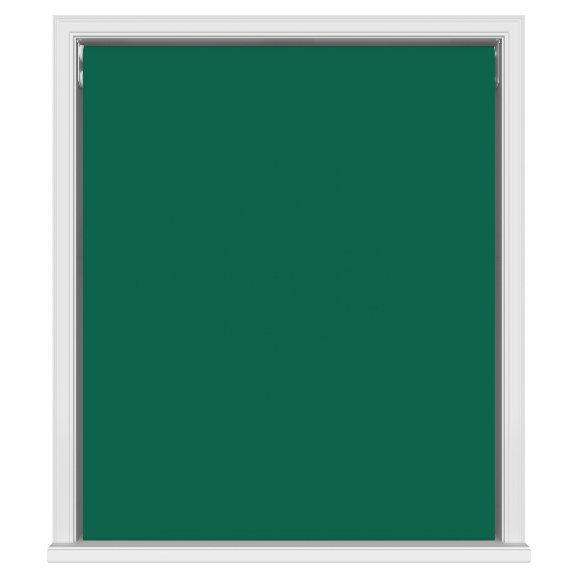 Dover Blackout Evergreen Motorised Double Roller Blind - Image 2