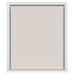 Dover Blackout Soft Dove Motorised Double Roller Blind