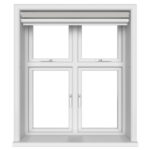 Dover Blackout Stone Grey Motorised Double Roller Blind