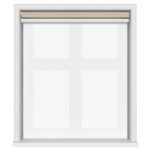 Dover Blackout Sandy Beige Motorised Double Roller Blind