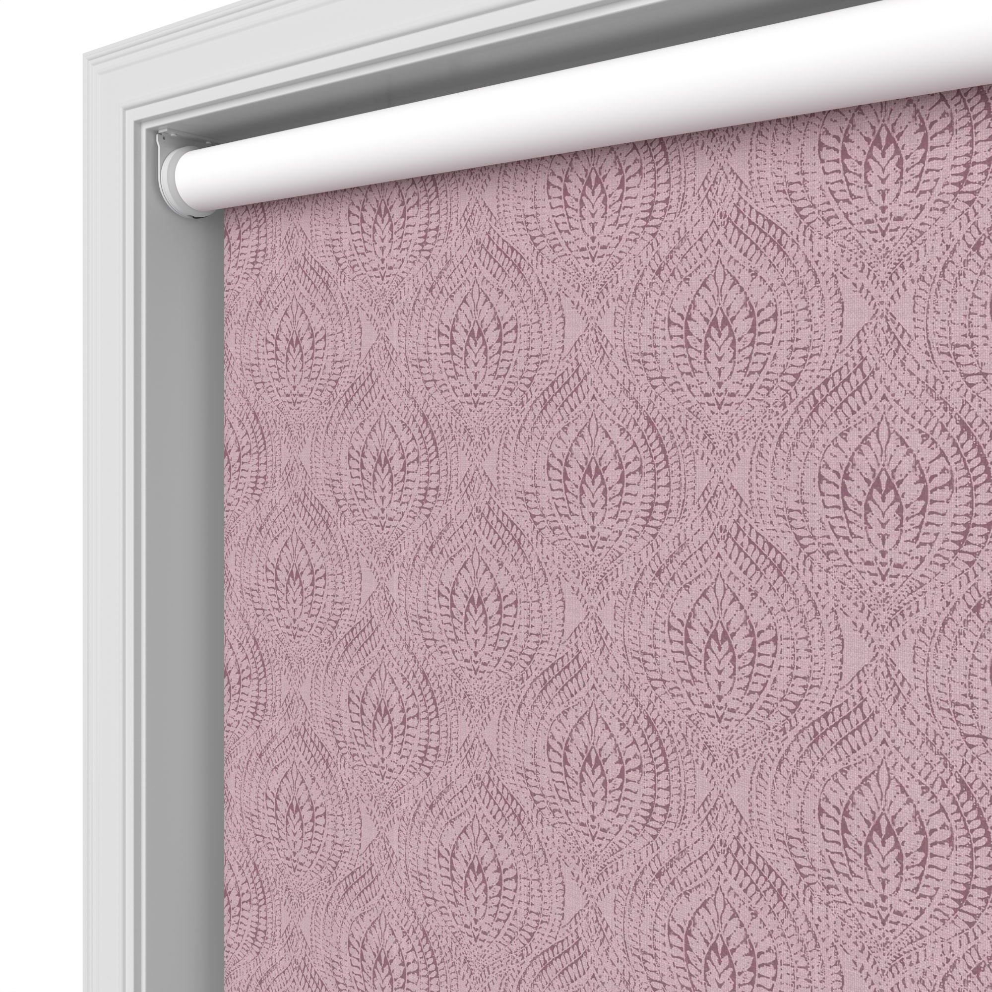 Wilshire Blackout Garnet Motorised Roller Blind - Image 4
