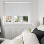 Wilshire Blackout Moonstone Motorised Roller Blind