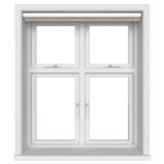 Vale Blackout Champagne Motorised Roller Blind