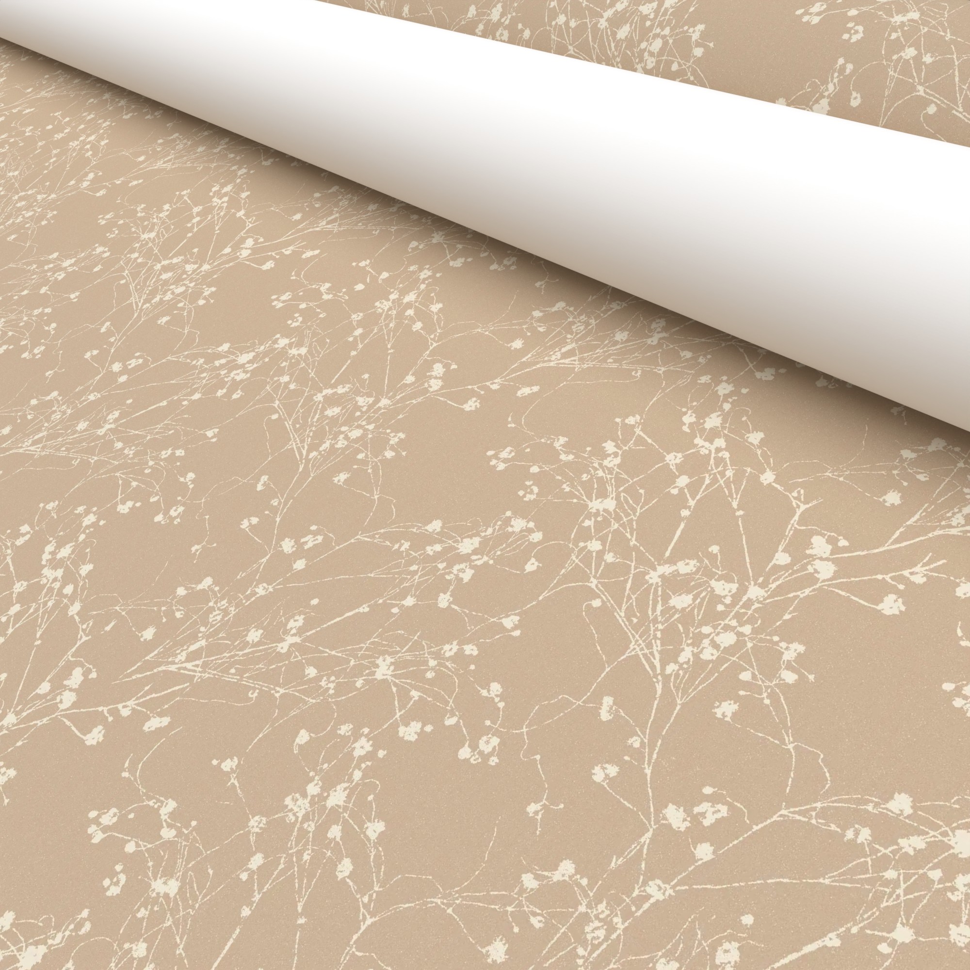 Vale Blackout Champagne Motorised Roller Blind - Image 5