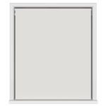 Dover Blackout Chalk White Motorised Double Roller Blind