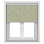 Vale Blackout Lily Pad Motorised Roller Blind
