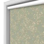 Vale Blackout Lily Pad Motorised Roller Blind