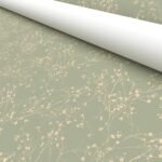 Vale Blackout Lily Pad Motorised Roller Blind