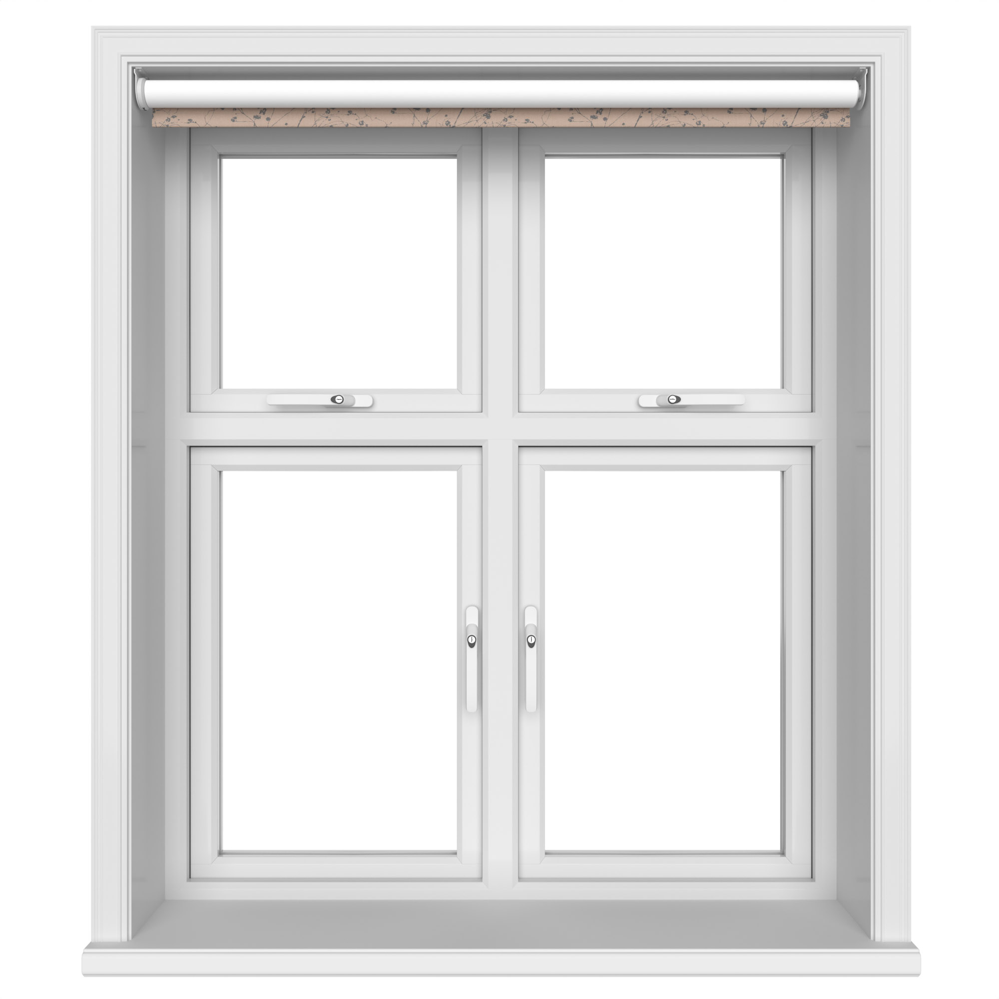 Vale Blackout Moonlight Mink Motorised Roller Blind - Image 3