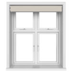 Dover Blackout Warm Sand Motorised Double Roller Blind