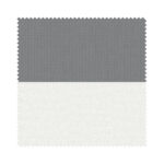 Dover Blackout Graphite Grey Motorised Double Roller Blind