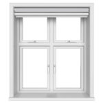 Dover Blackout Pale Grey Motorised Double Roller Blind