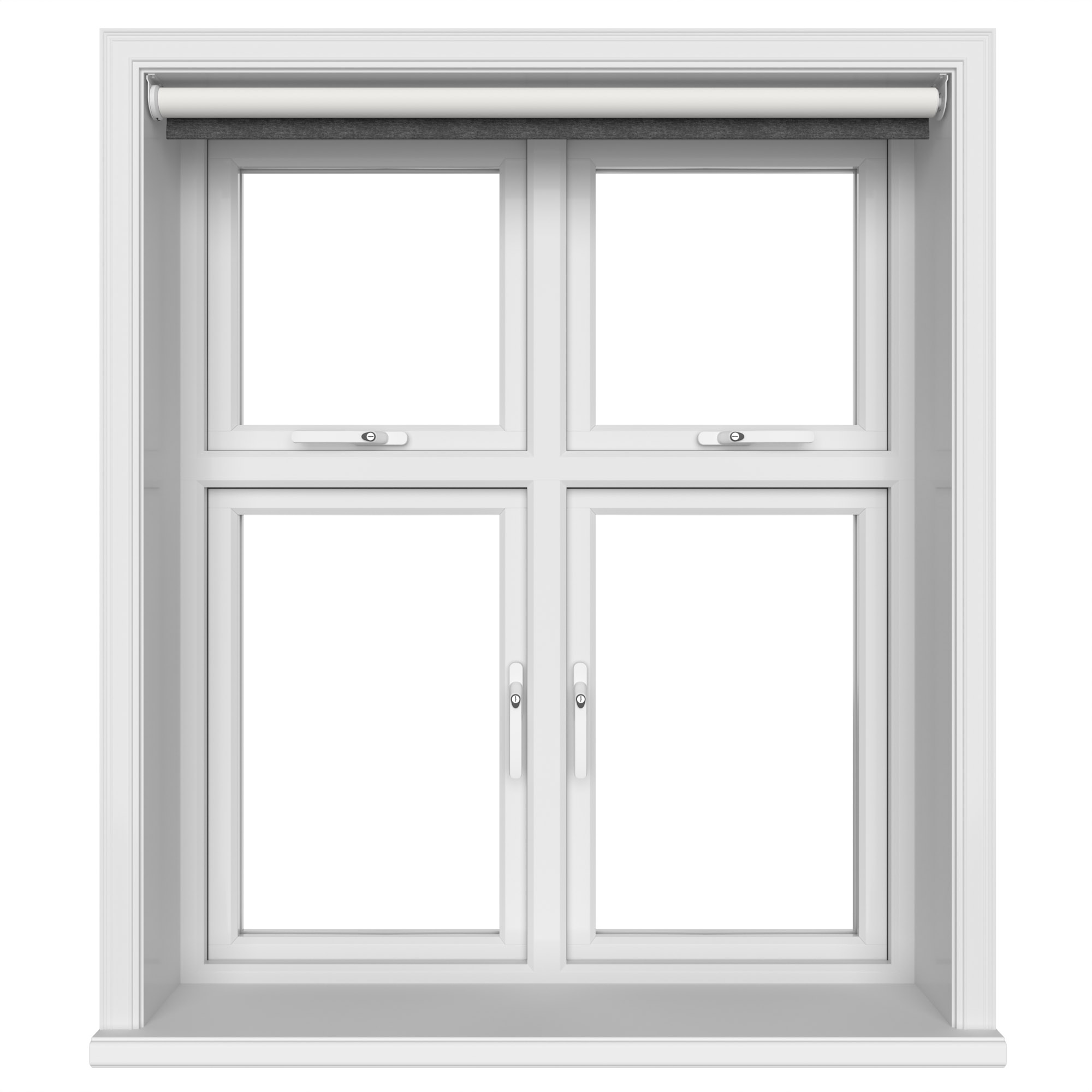 Shard Blackout London Fog Motorised Roller Blind - Image 3