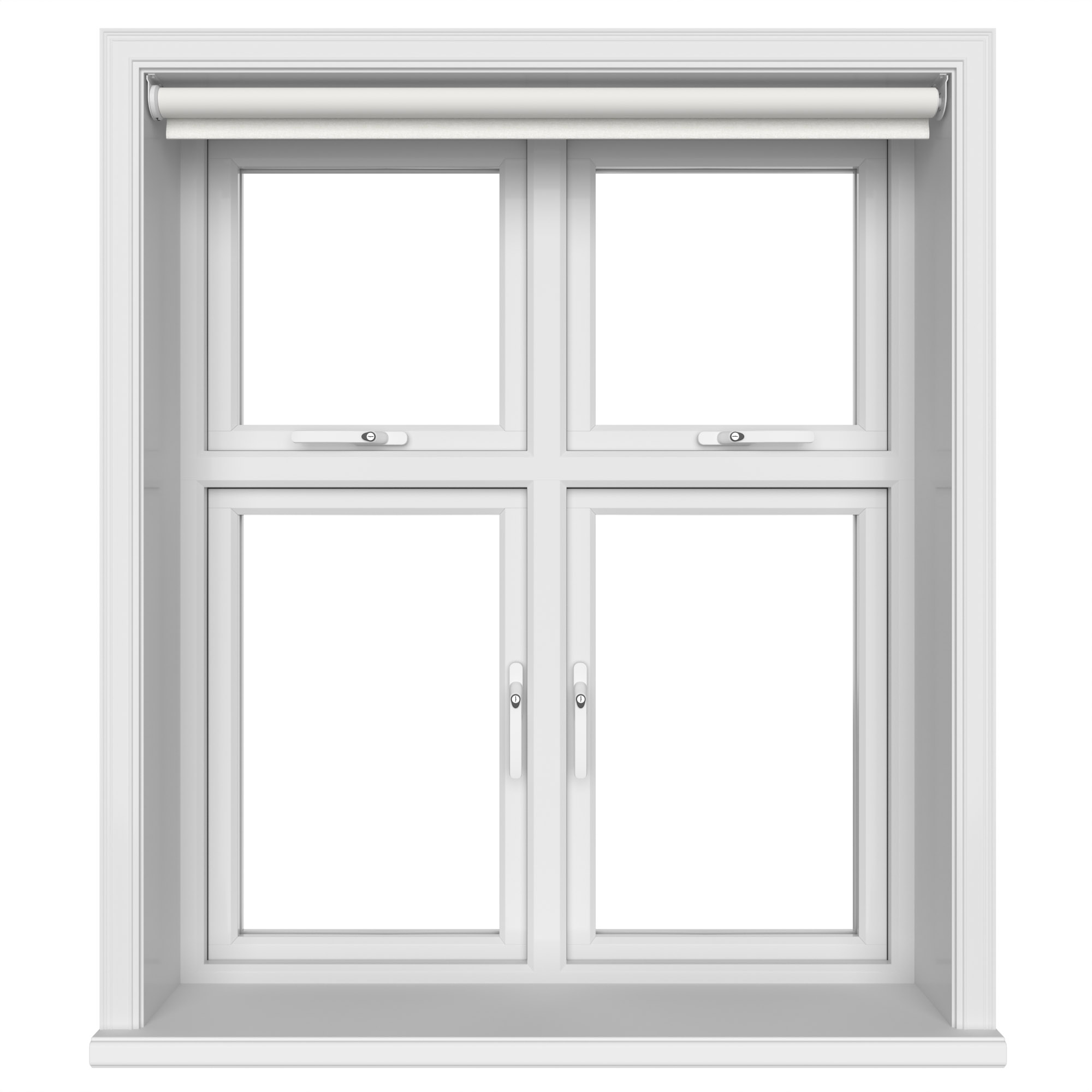 Shard Blackout Whistler Snow Motorised Roller Blind - Image 3