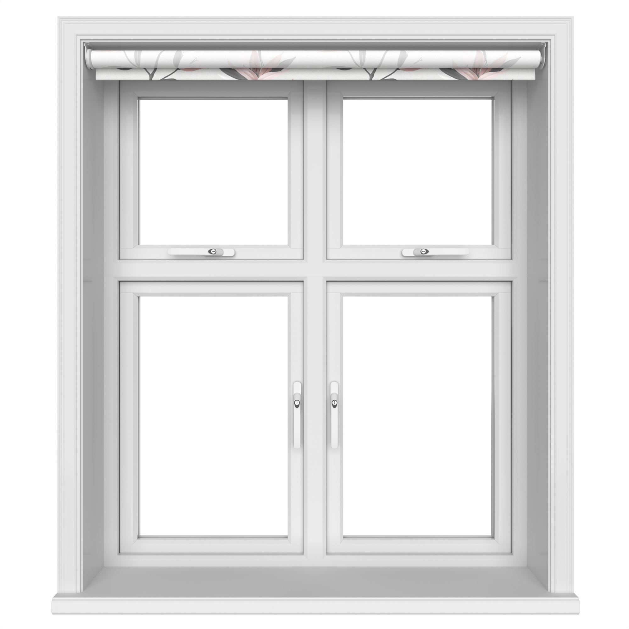 Lilyvale Faint Blossom Motorised Roller Blind - Image 3