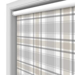 Highland Blackout Wild Hare Haze Motorised Roller Blind