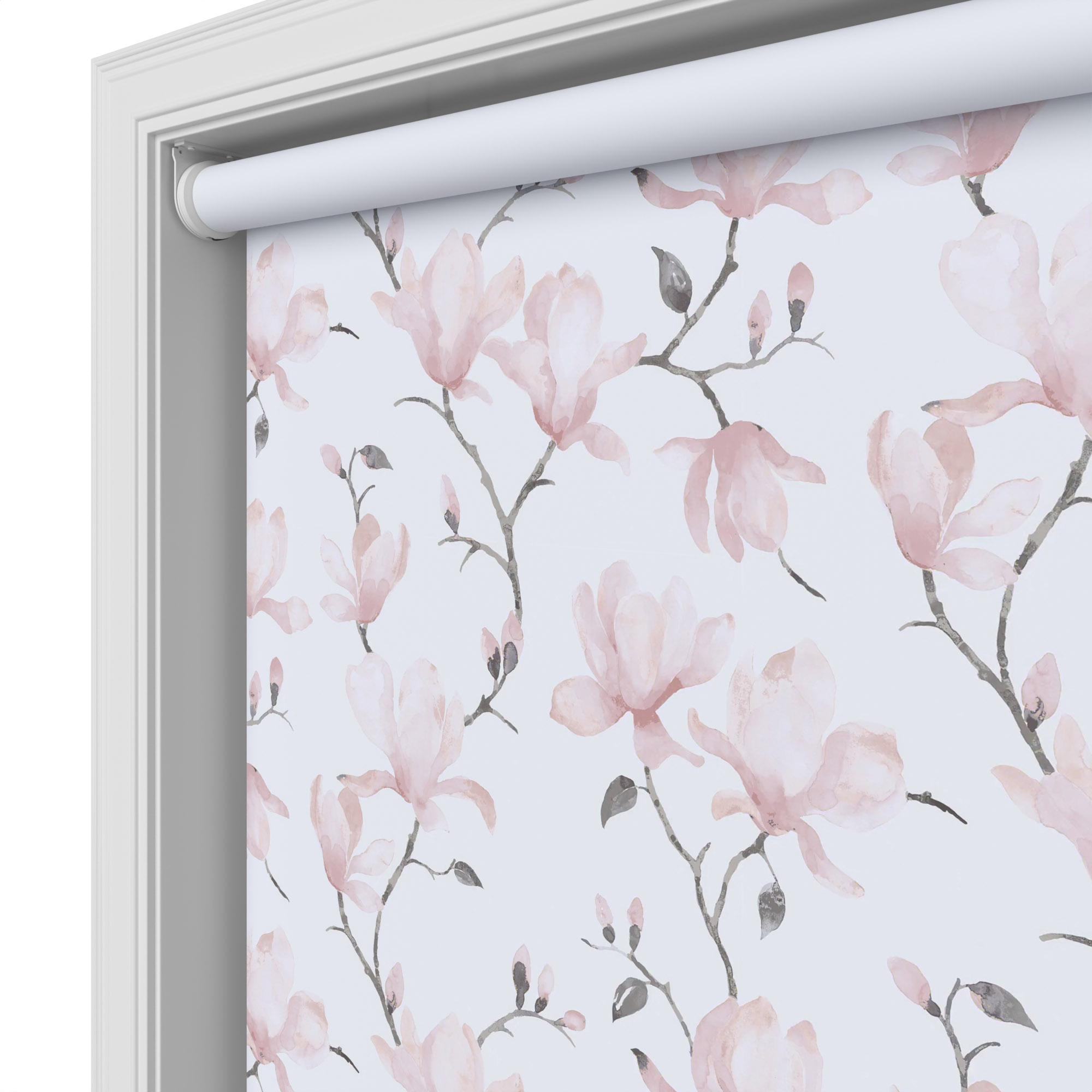 Eden Blackout Blush Motorised Roller Blind - Image 4